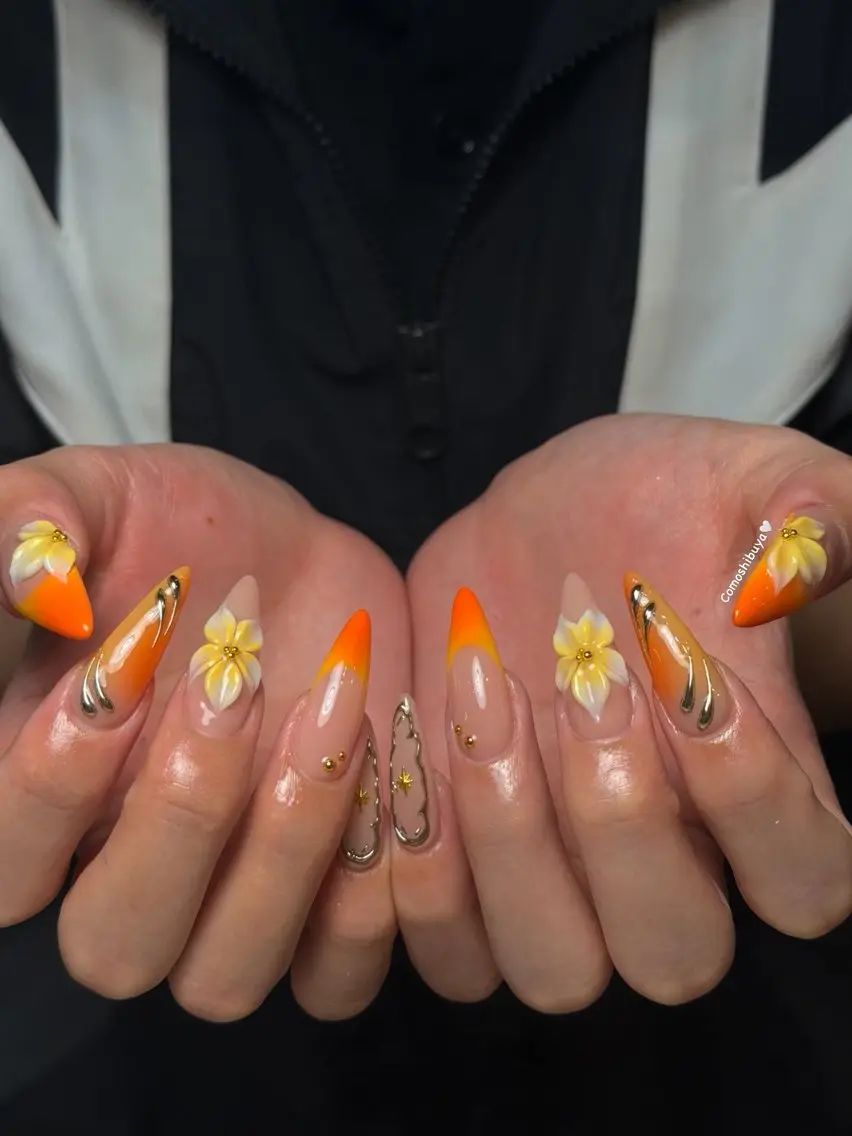 ネイル 韓国ネイル シンプルネイル ワンホンネイル ハンドネイル CoMo Nailのネイルデザイン