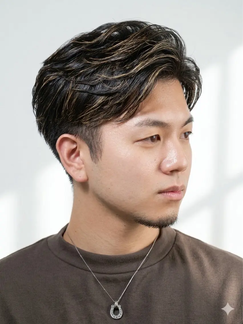ショート 岡本 宗士のヘアスタイル