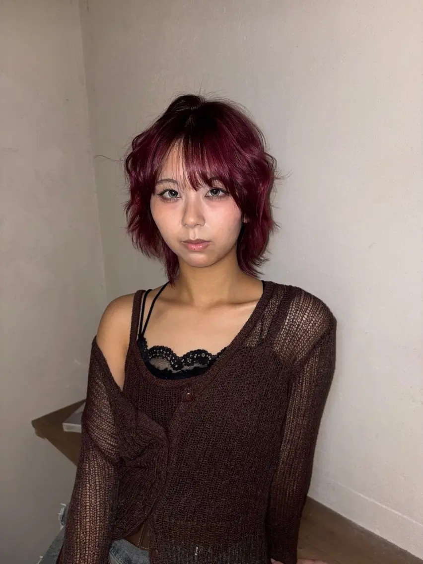 ショート カラー ヘアカラー デザインカラー/ AYA/DEANのヘアスタイル