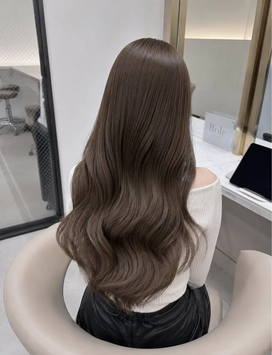 ロング カラー ヘアカラー Mana/透明感 トレンドhair🎀のヘアスタイル