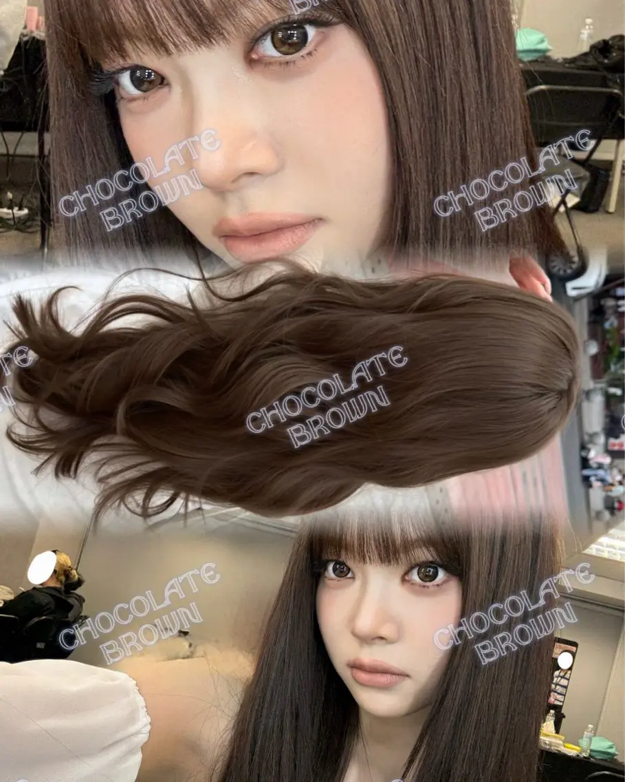 ロング カラー NENE/艶カラー ×韓国アイドルのヘアスタイル