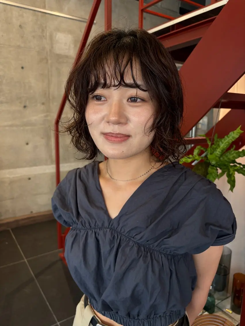 ショート パーマ カット パーマ Ordinary H&Lのヘアスタイル