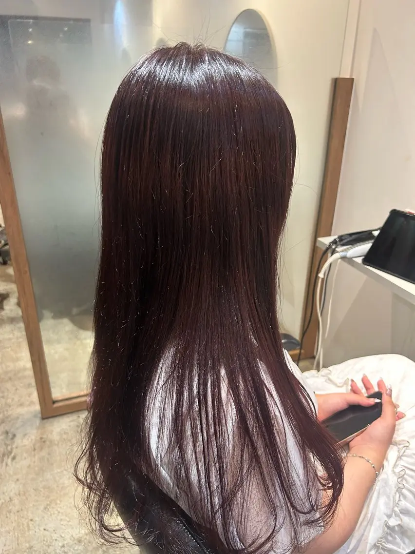 カラー ピンクカラー かんだい colorのヘアスタイル