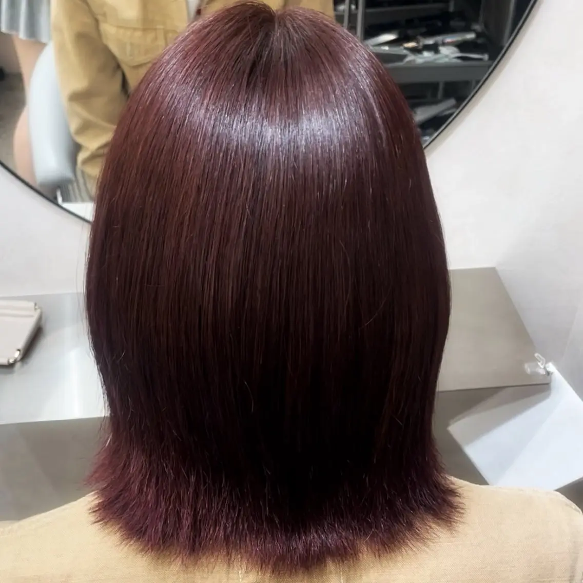 カラー ヘアカラー Hisa🤍新宿/髪 質改善🫧艶カラーのヘアスタイル