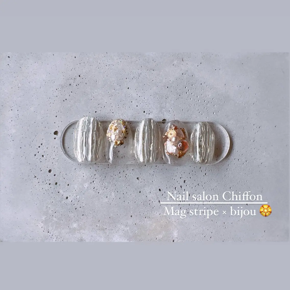 ネイル ハンドネイル ハンドケア Nail salon Chiffonのネイルデザイン