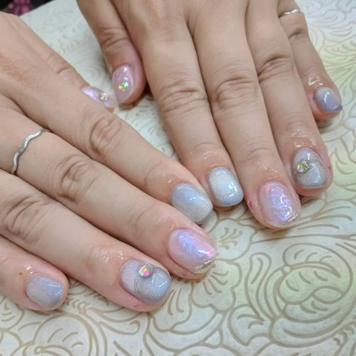 ネイル フラワーネイル precious nail  roomのネイルデザイン