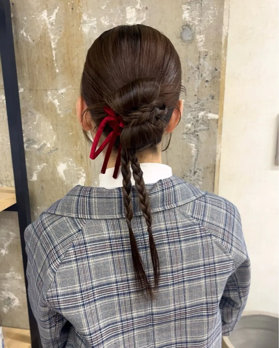ヘアアレンジ レイヤー⌇アレンジ ⌇misato🩶のヘアスタイル