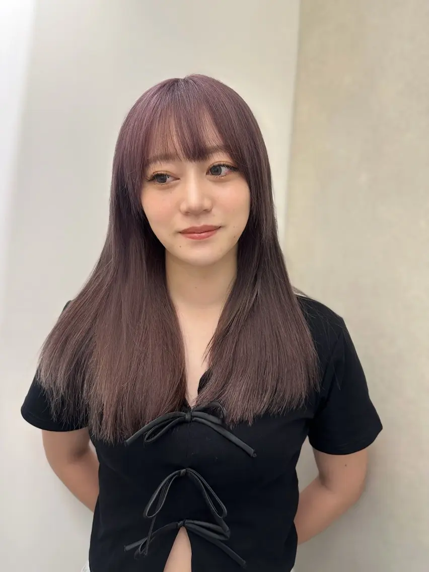 ロング カラー 韓国ヘアメンズ・レデ ィース特化ミクのヘアスタイル