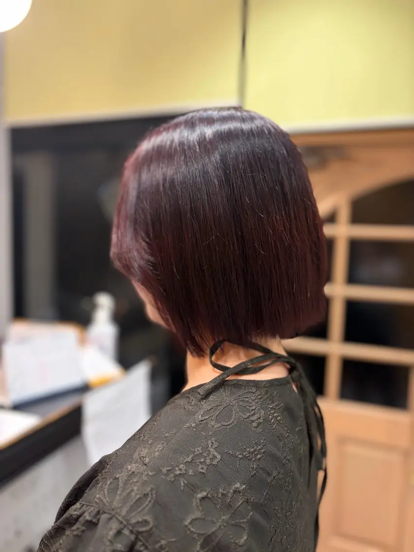 カラー ヘアカラー モデル募集中🐜🌟 大橋心來のヘアスタイル