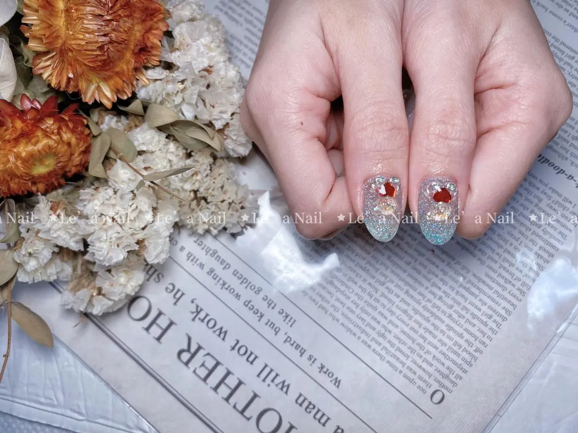 ミディアム カラー ネイル Le’a NailSalonのネイルデザイン