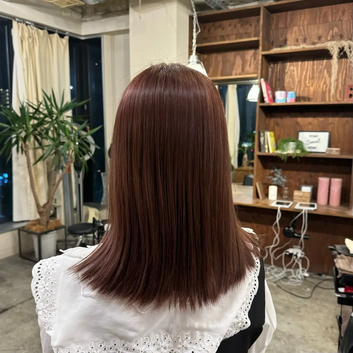 🌼 カット➕透明感ワンカラー➕✨超音波トリートメント✨🌼の写真