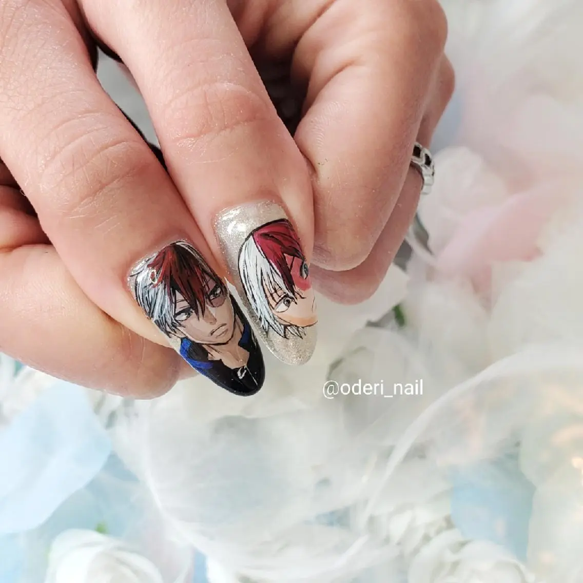 ネイル アートネイル ジェルネイル おで@ oderi_nailのネイルデザイン