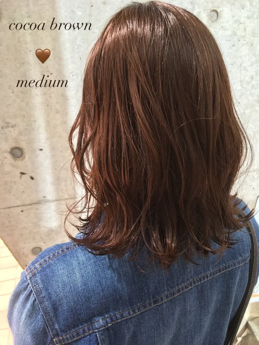ミディアム カット ヘアカラー トリートメント BOB🫧KANAE HAYASAKA🫧のヘアスタイル
