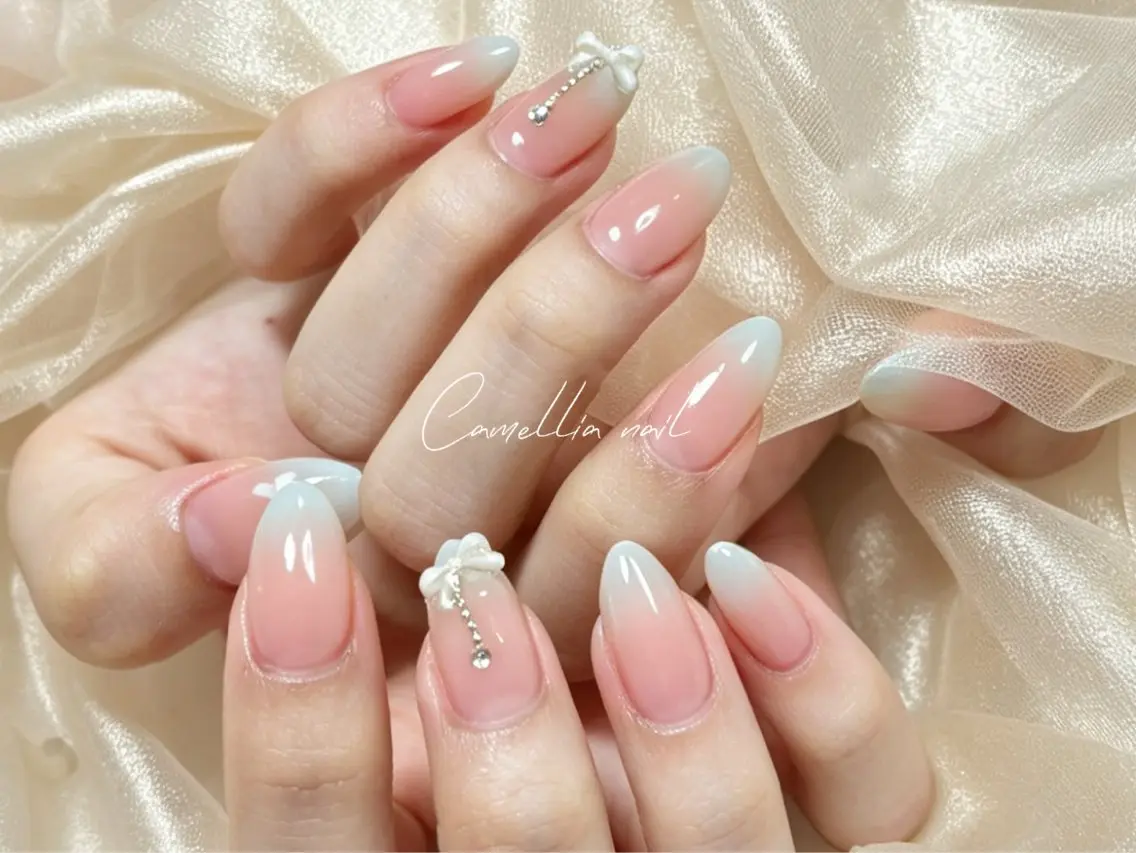 ネイル Camellia 長さだし& デザインのネイルデザイン