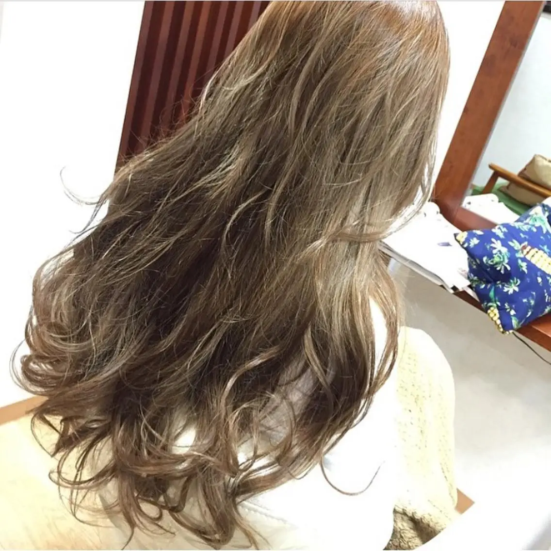 ロング 菊池 邦之のヘアスタイル