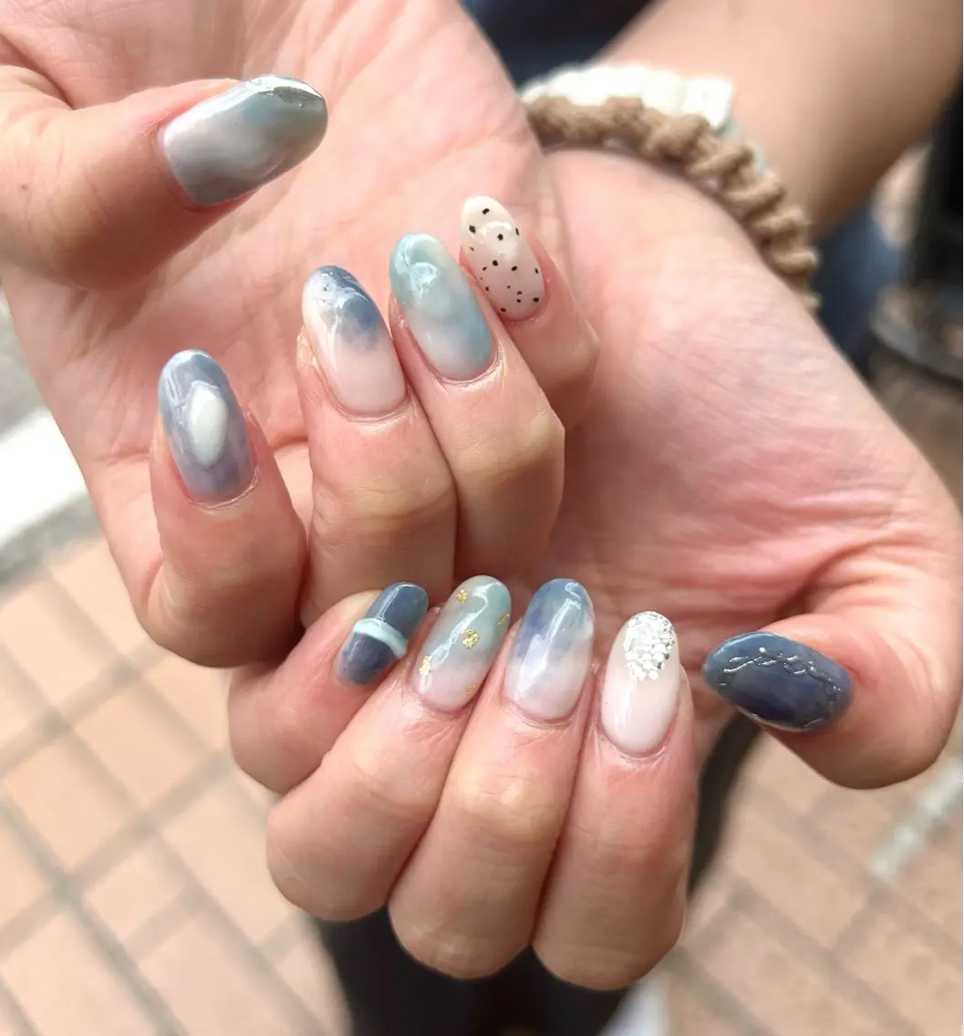 ネイル ハンドネイル 福田 麻耶のネイルデザイン