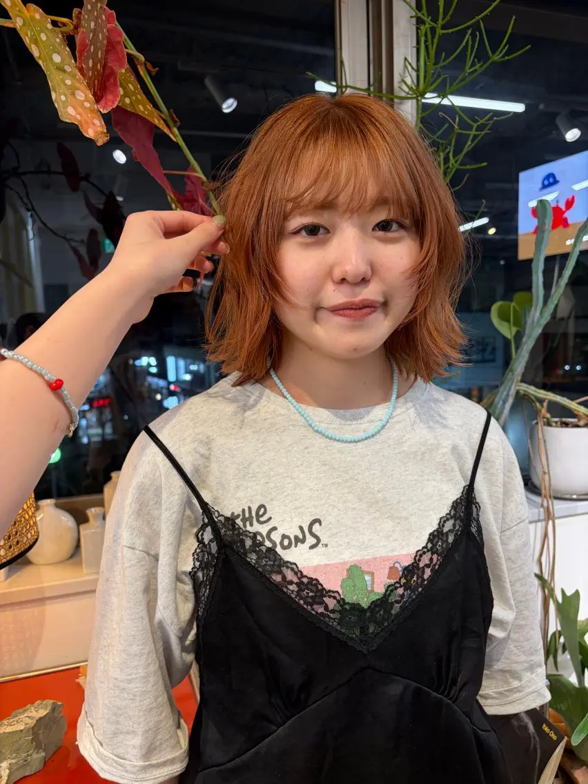 ショート カラー カット ヘアカラー ❕マンツーマン施術❕ 🍊Moemiのヘアスタイル