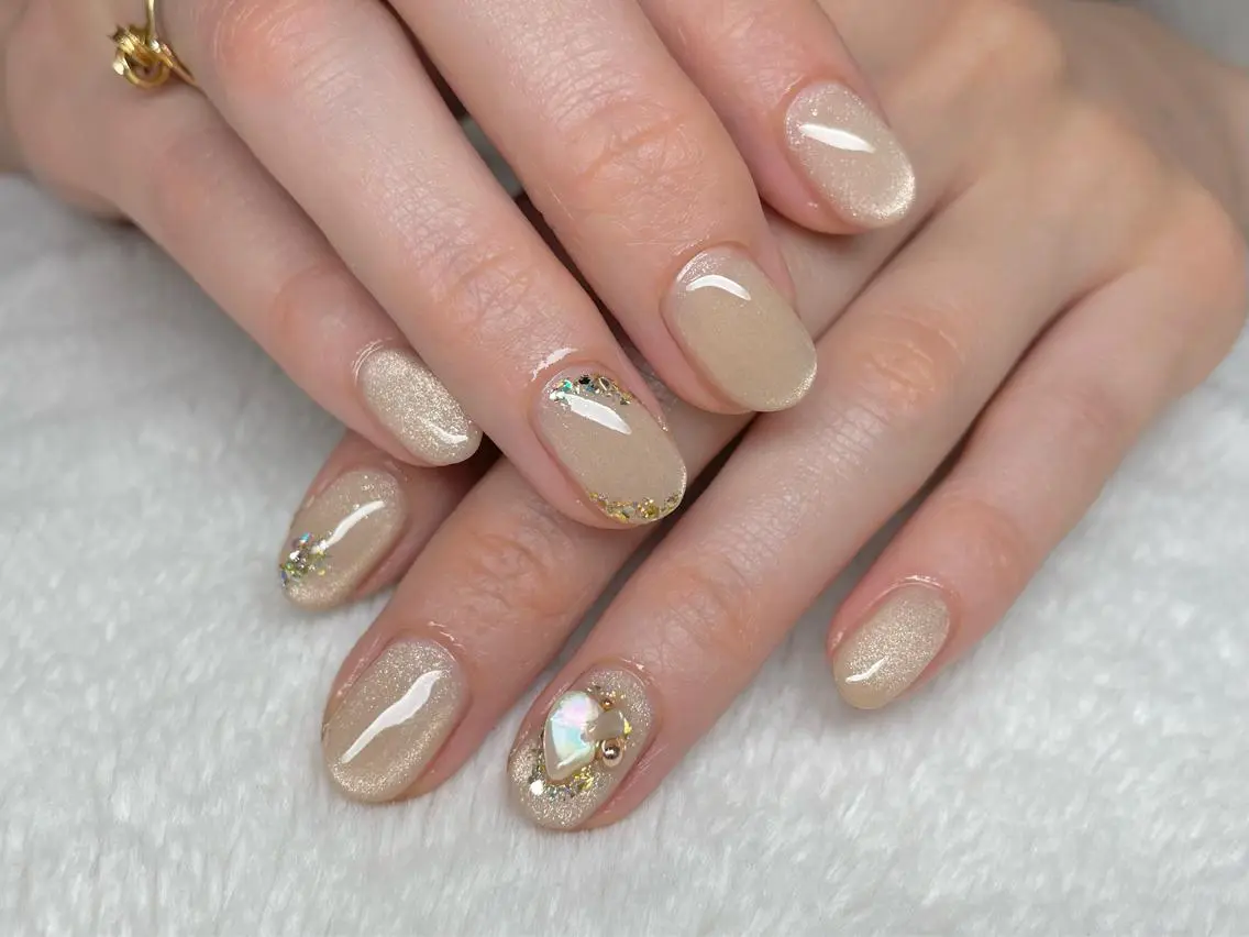 ネイル マグネットネイル ハンドネイル riri-nail Rie Endoのネイルデザイン