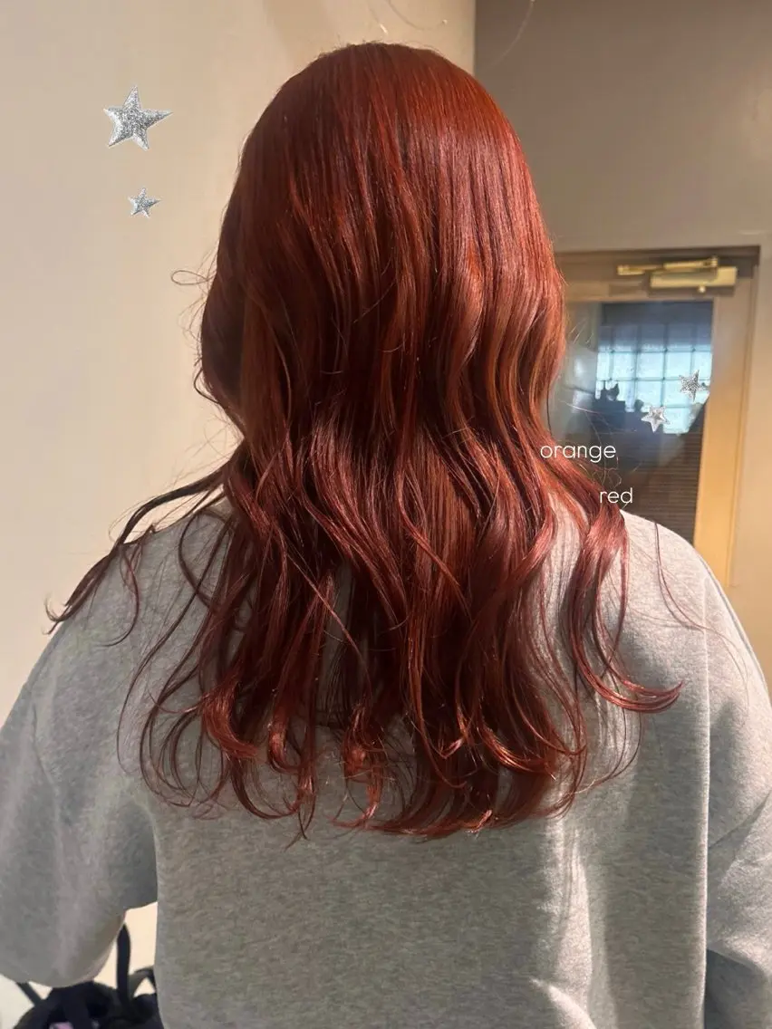 ロング カラー カット ヘアカラー トリートメント 暖色カラー/レイヤー 🌙 オノユリカのヘアスタイル