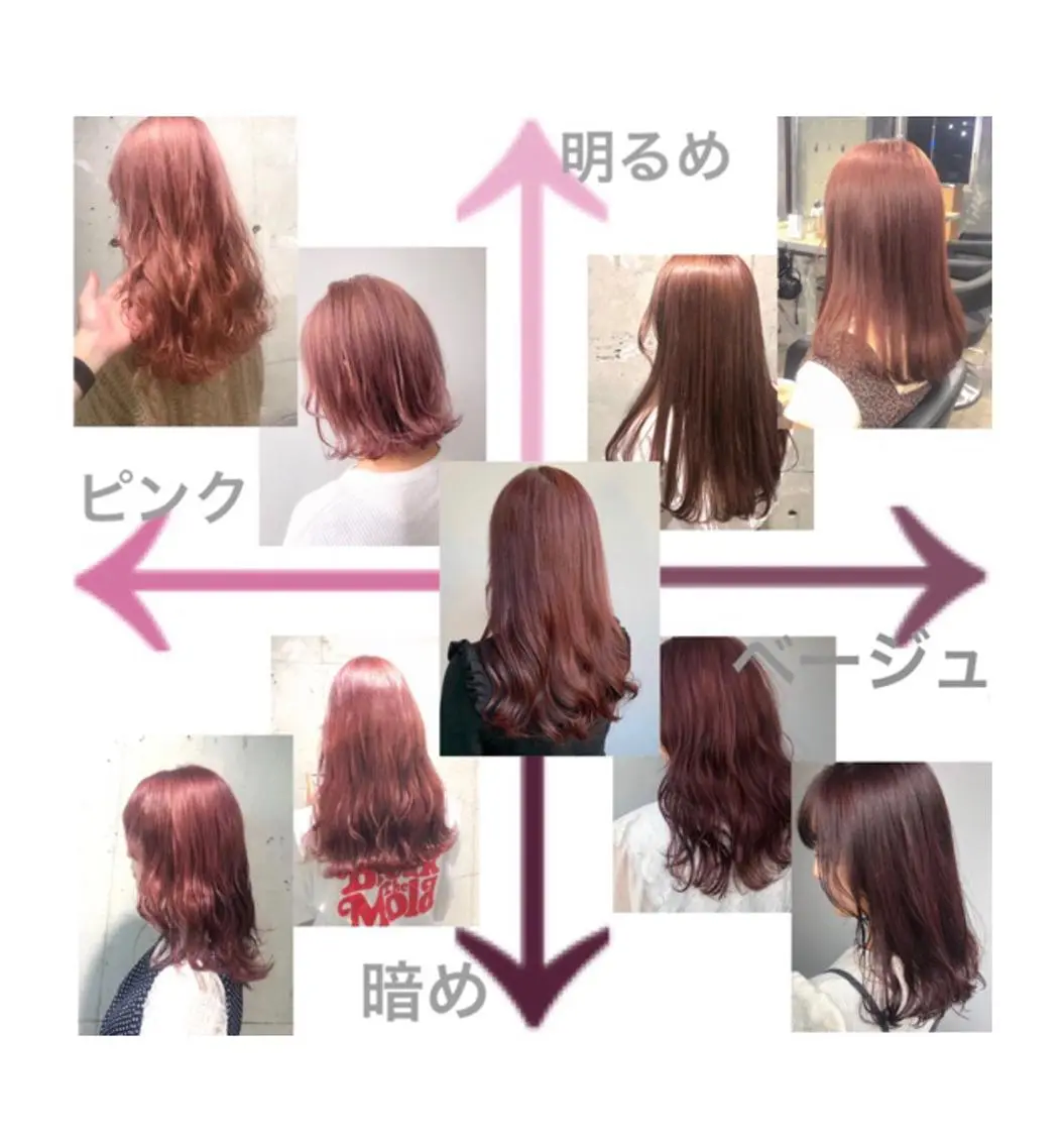 セミロング カラー パーマ ヘアアレンジ メンズ キッズ ネイル マツエク・マツパ 当日予約⭕️ Rene’のヘアスタイル