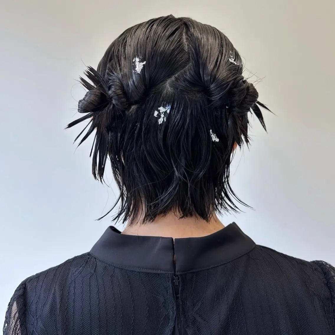 ショート ヘアアレンジ ヘアセット KAWATOKO MISUZUのヘアスタイル