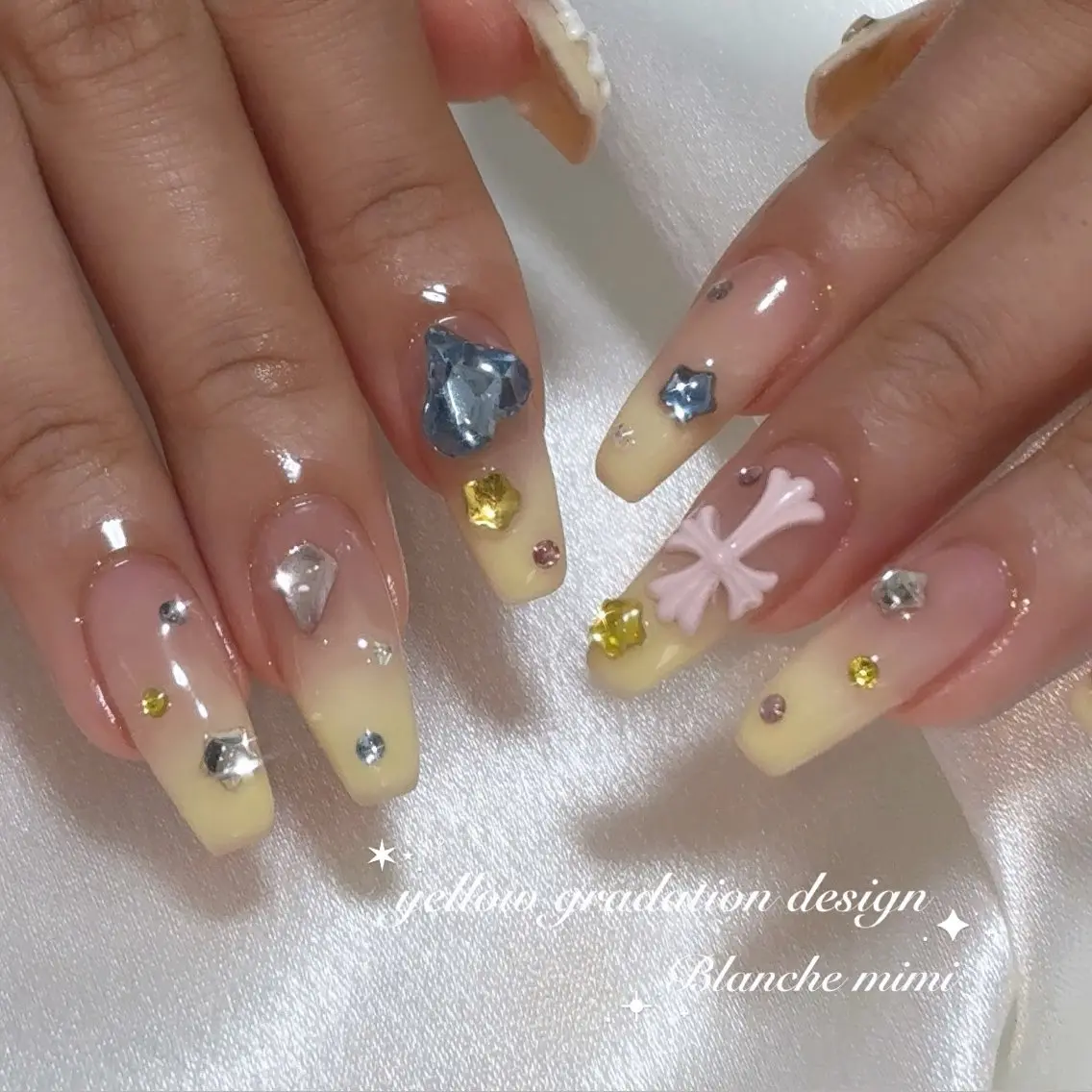 ネイル ハンドネイル Blanche mimi.u_aのネイルデザイン