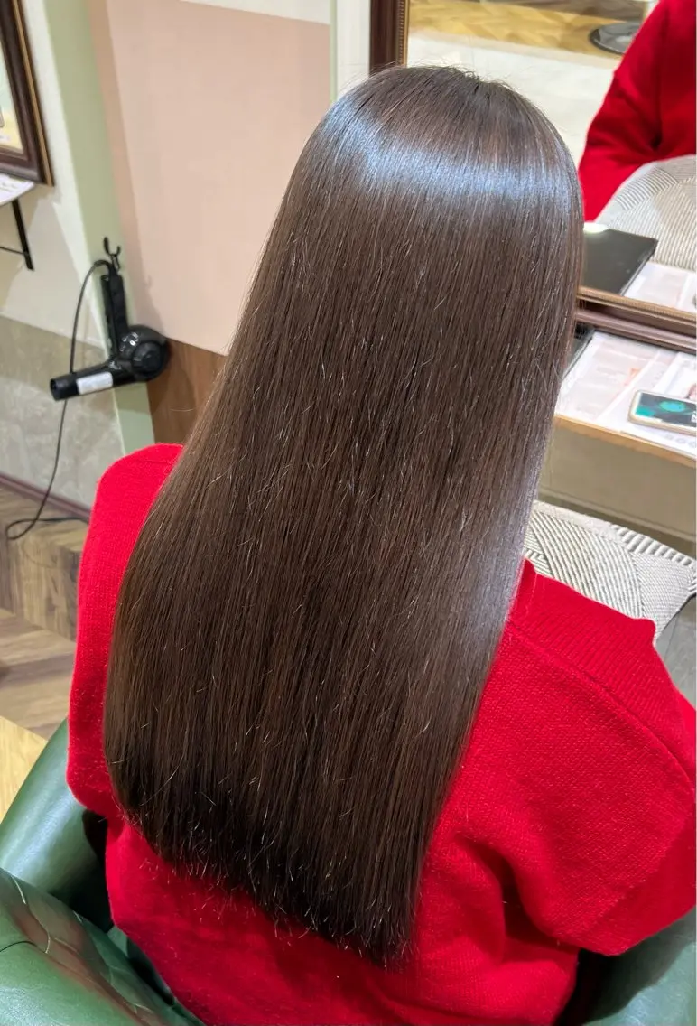 🌟yoki.おすすめ🌟縮毛矯正+カット+4 stepトリートメント【ウルティア】の写真