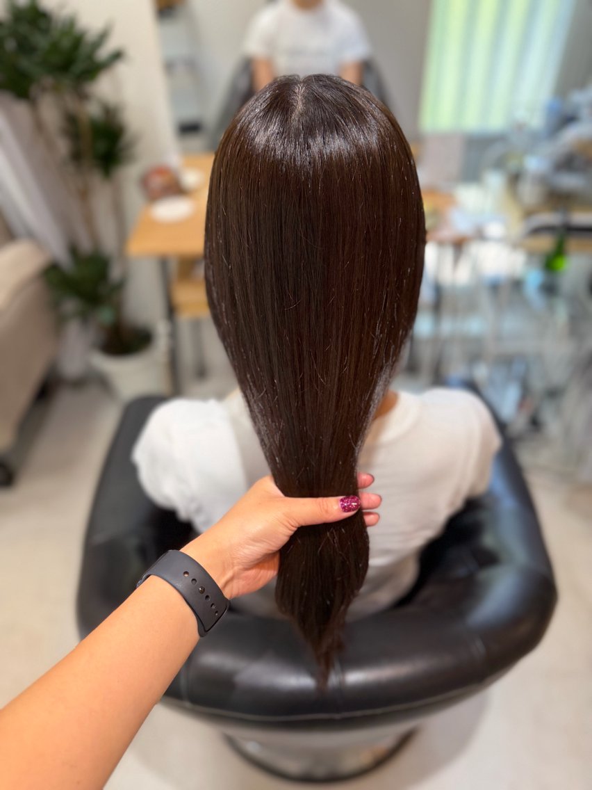 カラー カット ヘアカラー トリートメント ヘッドスパ 💇🏻‍♀️結/ 川崎美容師のヘアスタイル