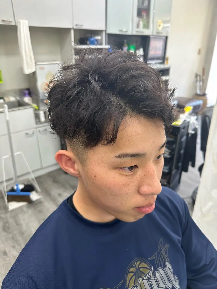 パーマ メンズ パーマ WEST✂︎AKI HIRO✂︎大和高田のヘアスタイル