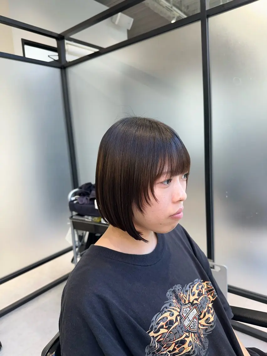 ショート 大人女性の髪質改善 🫧鷹司郎のヘアスタイル
