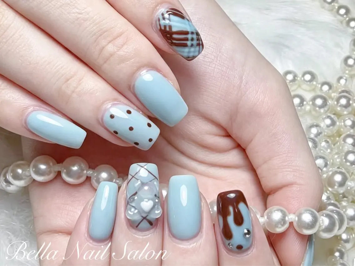 ネイル ハンドネイル Bella Nail Salonパラジェルのネイルデザイン
