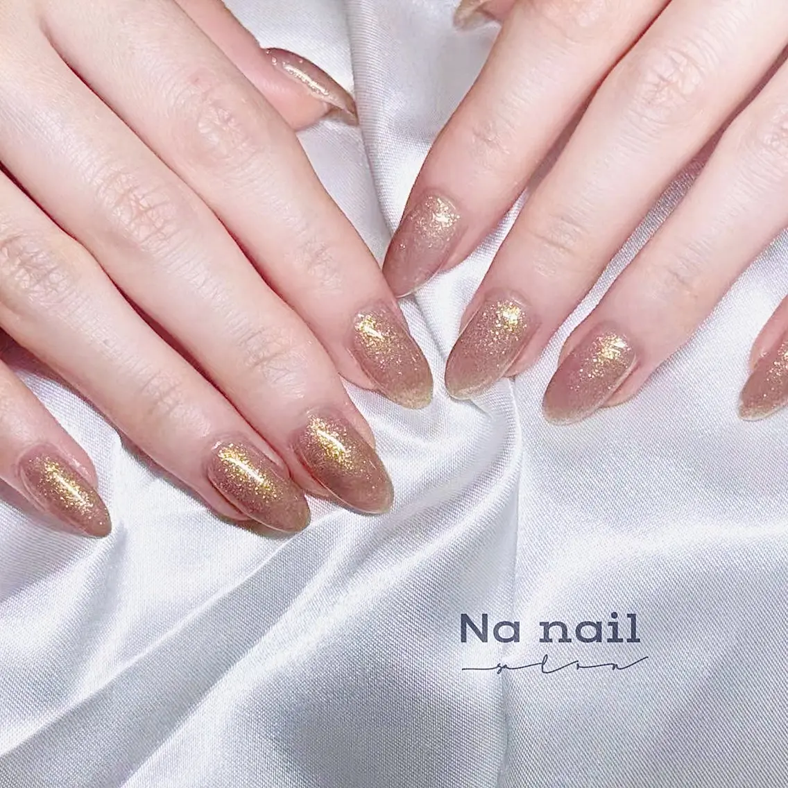 ネイル チークネイル フラッシュネイル フレンチネイル ジェルネイル グラデーション ハンドネイル CC Nail 高田馬場のネイルデザイン