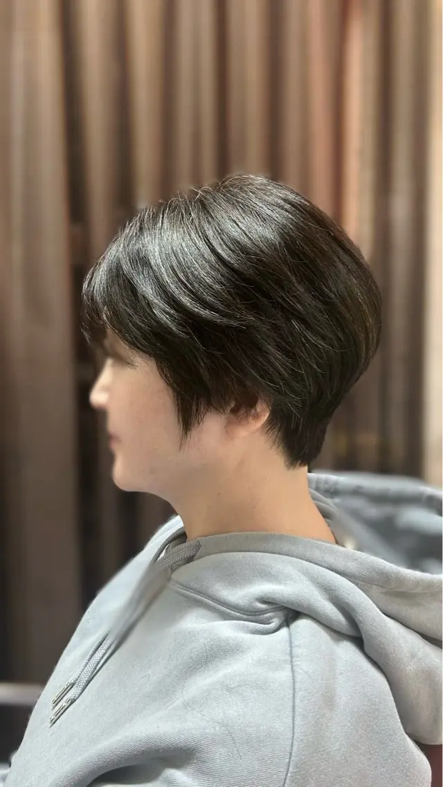 ショート ショートレイヤー レイヤーカット ショートヘア 大畑 拓翔のヘアスタイル