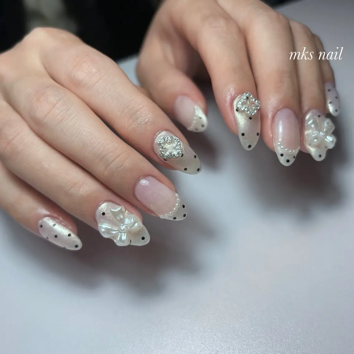 ネイル mks＊nail //  枚方長尾のネイルデザイン