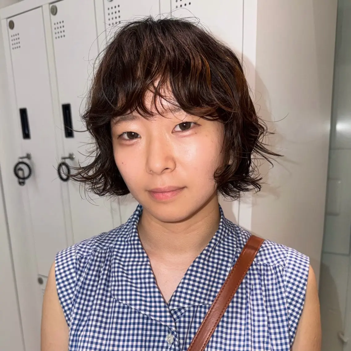 ミディアム パーマ カット パーマ トリートメント ヘアセット 🪅ブリーチカラー 🪅琉羽Ruuのヘアスタイル