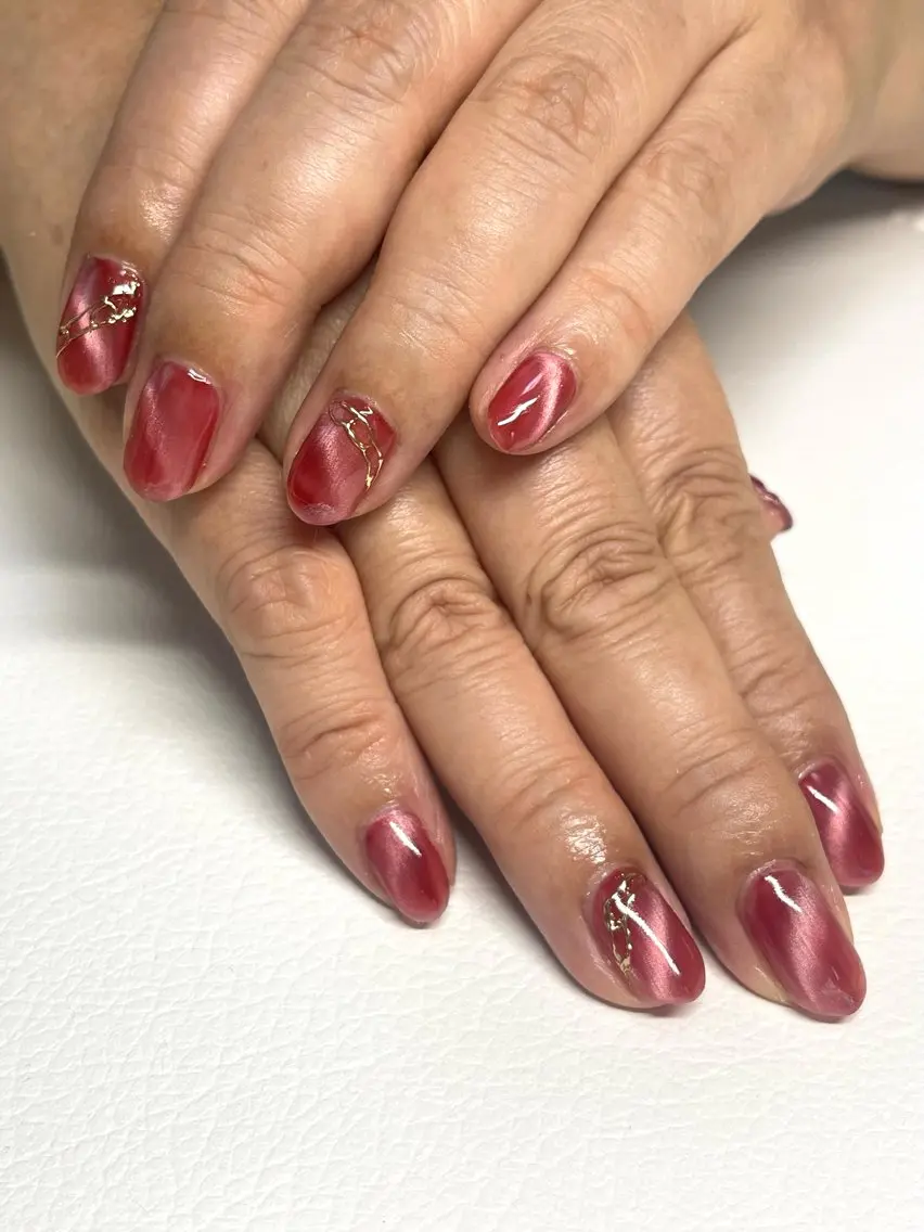 ネイル マグネットネイル Flora nailのネイルデザイン