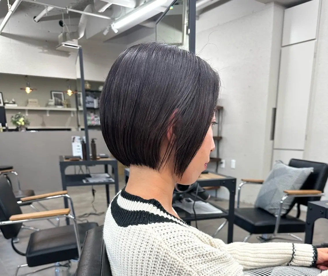 ショート カット 秦 海来のヘアスタイル