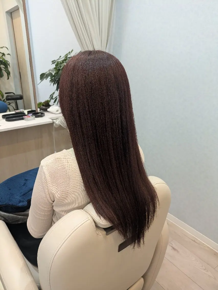 カラー ピンクカラー ヘアカラー 竹田 夏歩のヘアスタイル