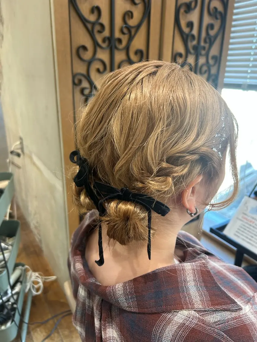 ヘアアレンジ ウルフカット ヘアアレンジ /カラー和田茉日琉のヘアスタイル