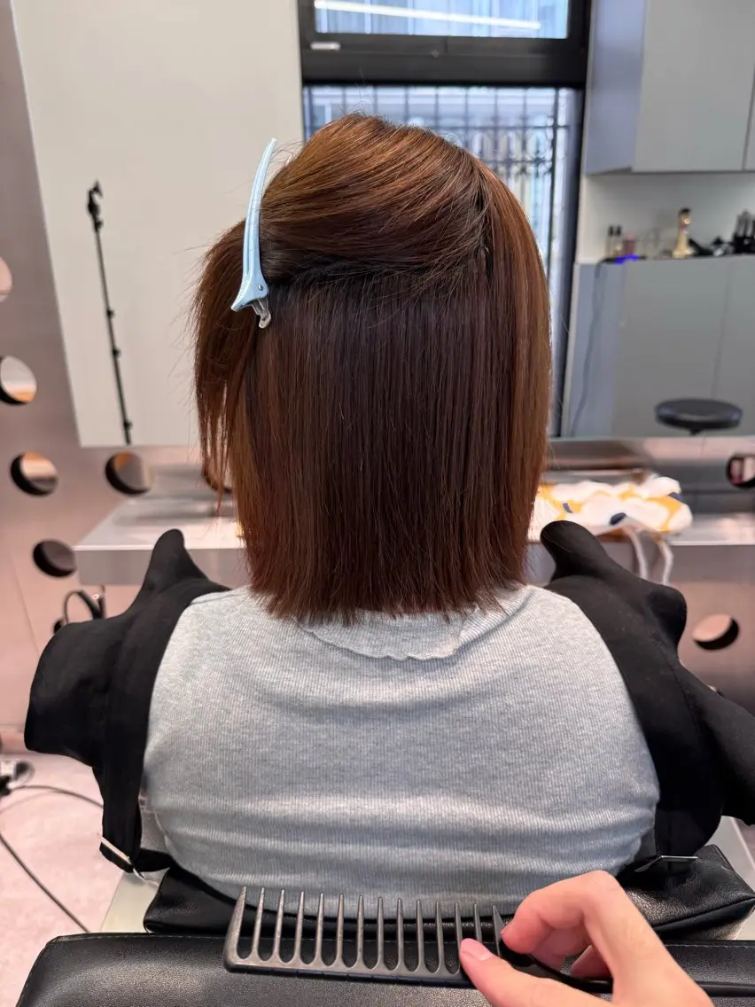 パーマ ストレートパーマ 縮毛矯正 トリートメント 北村 岳久翔のヘアスタイル