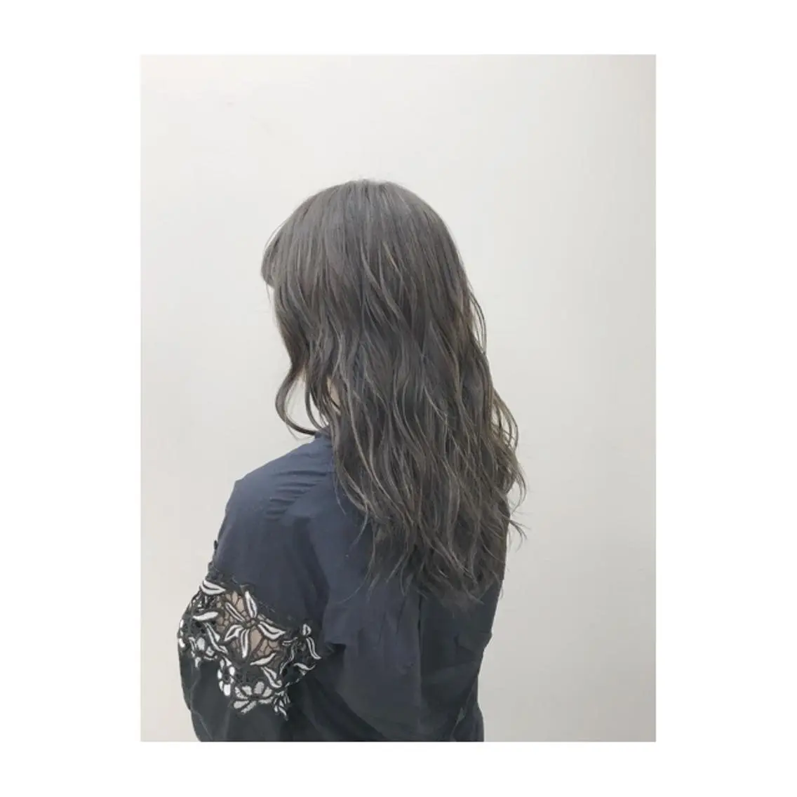 セミロング カラー 永岡 鉄平のヘアスタイル