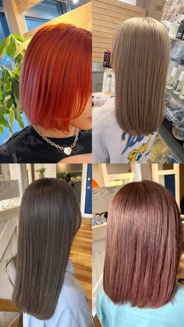 カラー 🌈 Yumekaのヘアスタイル