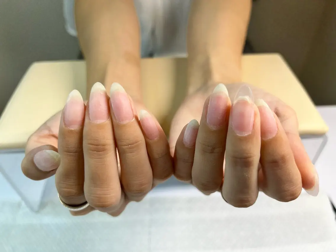 ネイル 長さ出し ジェルネイル オフィスネイル ワンカラーネイル シンプルネイル その他(ネイル) プライベートサロン N's Nailのネイルデザイン