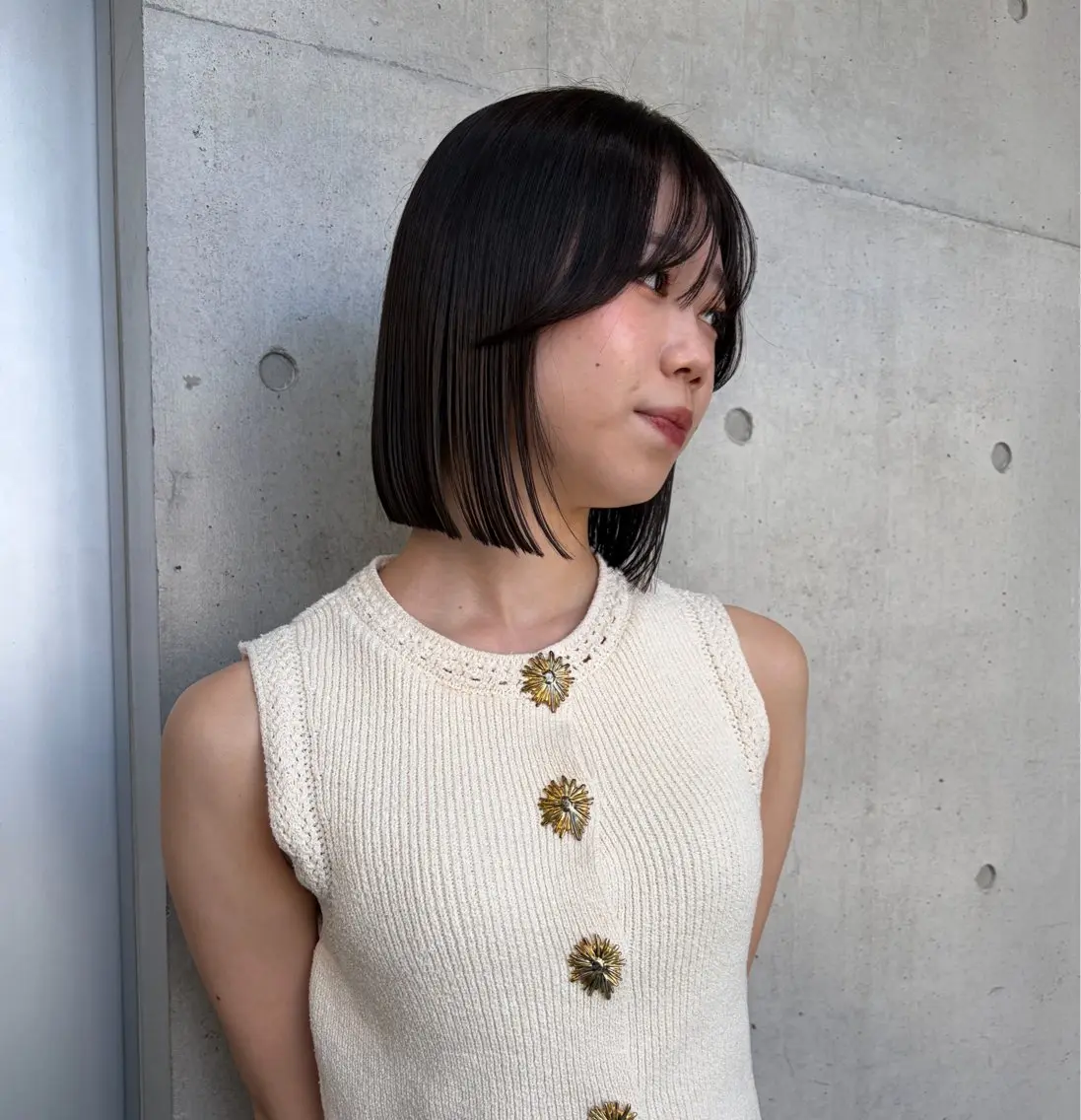 ショート カラー ヘアアレンジ カット ヘアカラー トリートメント ボブ艶モテカラー🫧 カリンのヘアスタイル