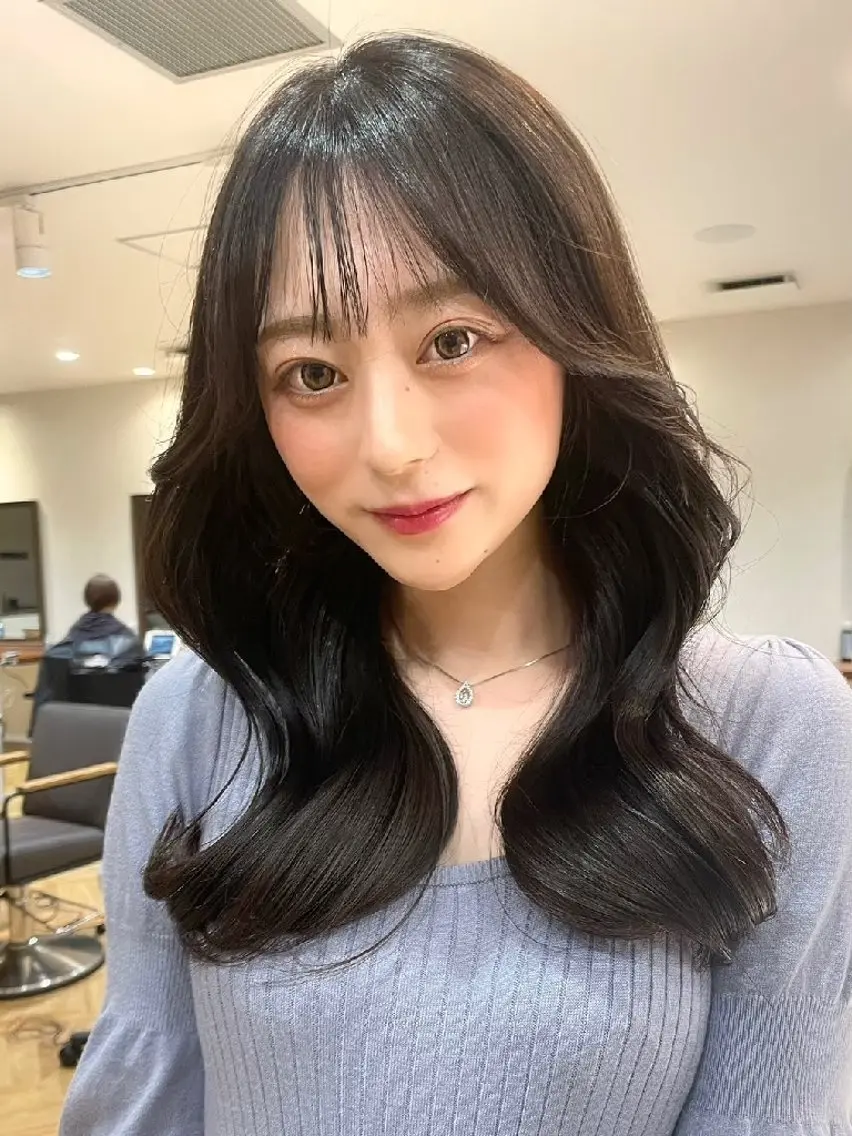 ロング ✨レイヤー/韓国 /✨ヘア山下　遥のヘアスタイル