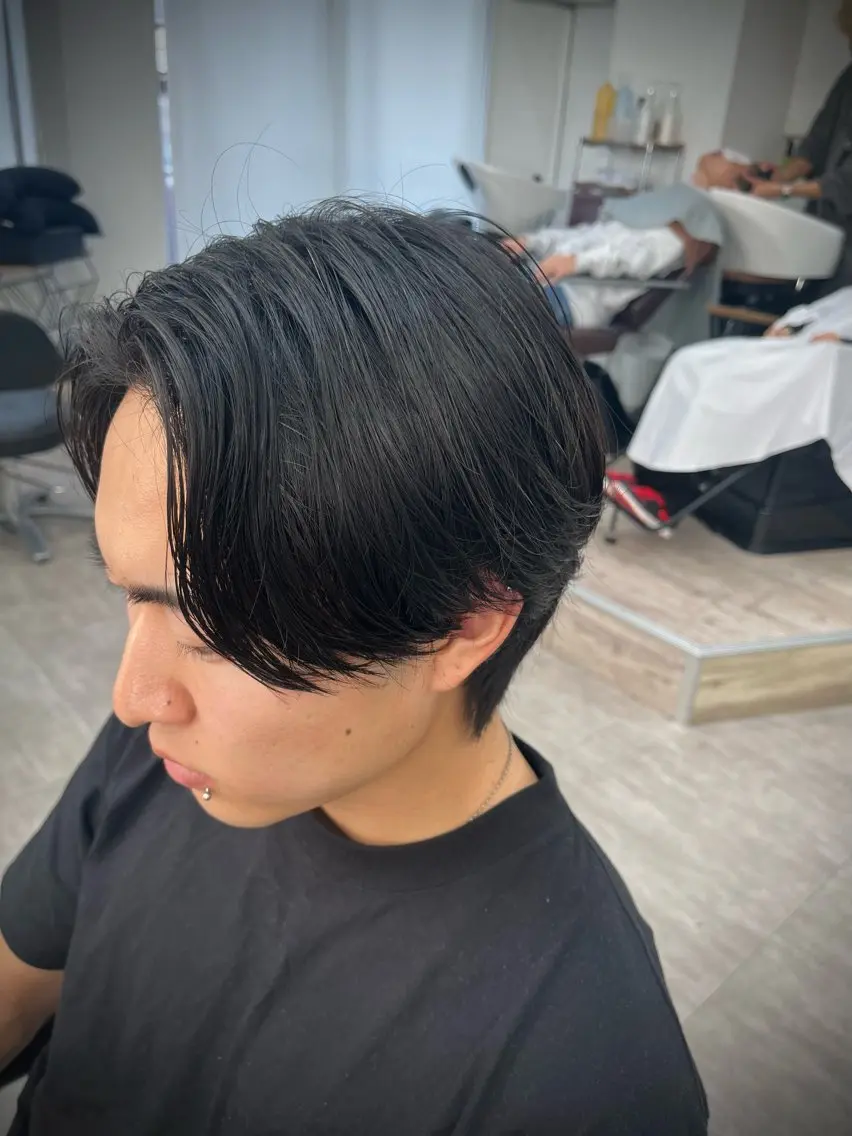 【メンズ限定】カット+ニュアンスパーマ🇰🇷の写真