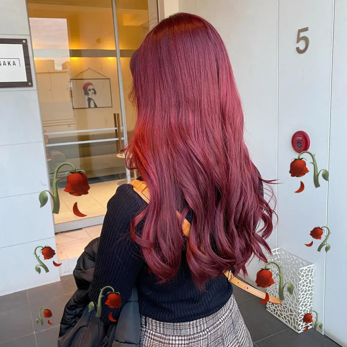 カラー 色落ちまで可愛い🧚 心斎橋hikaruのヘアスタイル