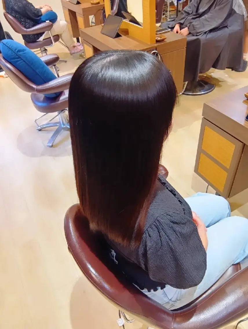 ロング 縮毛矯正 トリートメント カット 縮毛矯正 トリートメント 小林暢🌟Orque 髪質改善サロン🌙のヘアスタイル