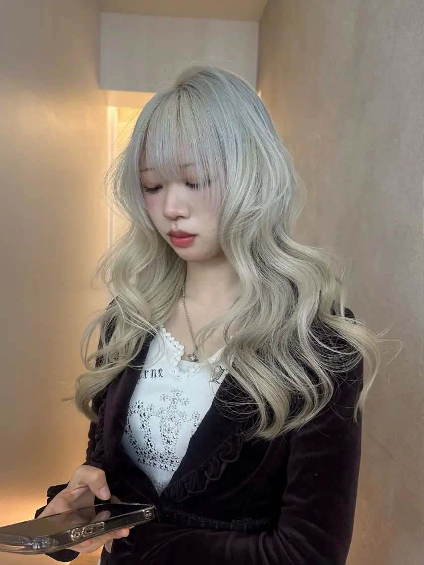 カラー ハイトーン特化 pepe🎀のヘアスタイル