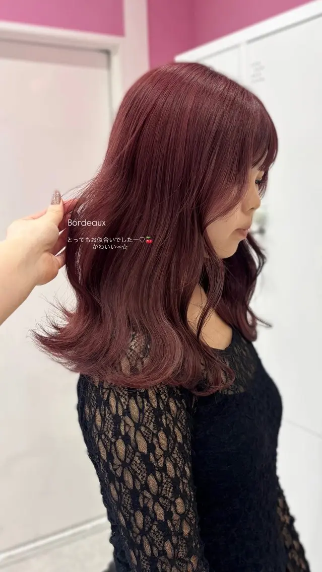 カラー カット ヘアカラー トリートメント 服部 沙弥佳のヘアスタイル